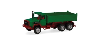 Herpa 320276 - H0 - Iveco Hauber Kipp-LKW - grün